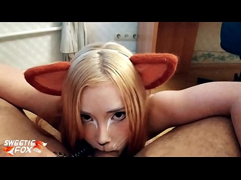 ❤️ Kitsune połyka kutasa i spermę w ustach ❤️  Sex at porn pl.pornburst.ru ❌
